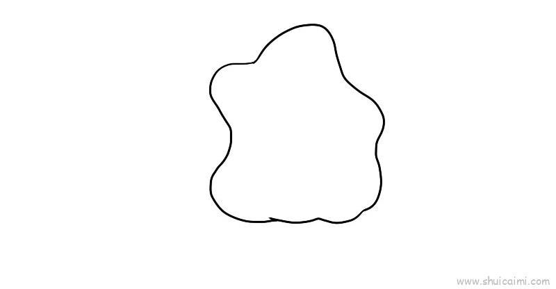 细菌儿童画怎么画 细菌简笔画步骤