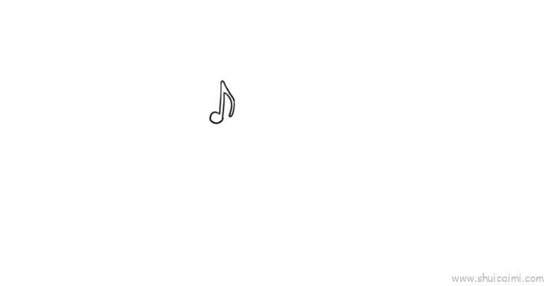 音符儿童画怎么画 音符简笔画图片大全