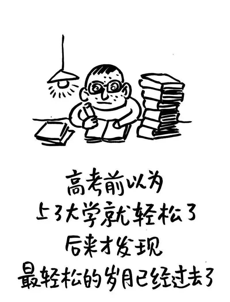 高三拼搏励志简笔画 高三拼搏励志图片