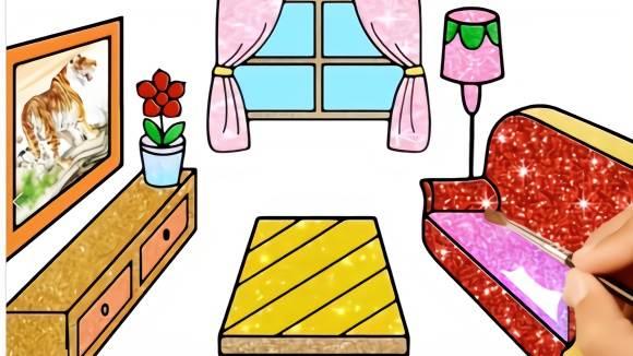 客厅简笔画 客厅简笔画儿童