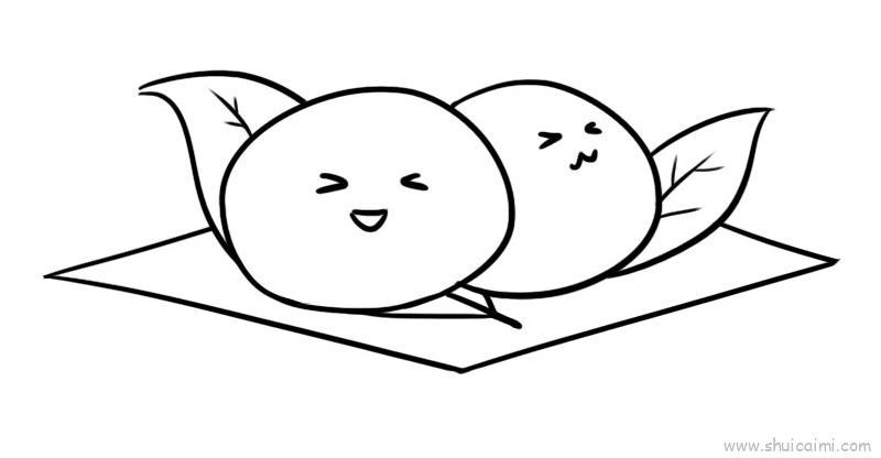 寒食节青团儿童画怎么画 寒食节青团简笔画图片大全