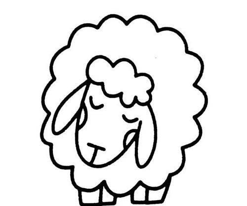 动物的简笔画图片大全 农场动物的简笔画图片大全