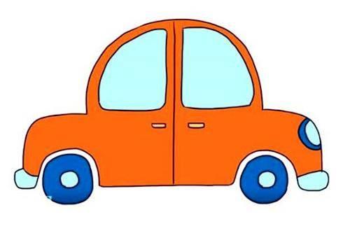 车子简笔画 车子简笔画彩色