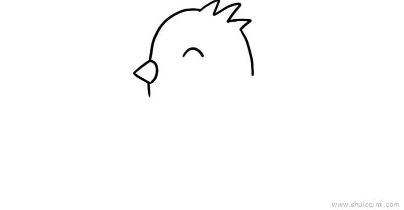 小鸡儿童画怎么画 小鸡简笔画好看