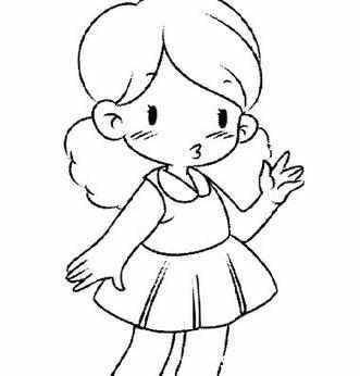 人像简笔画 人物简笔画图片大全