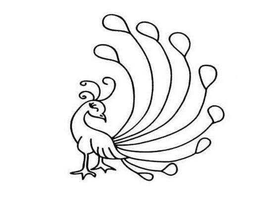 凤凰的简笔画图片大全 凤凰的简笔画图片大全带颜色