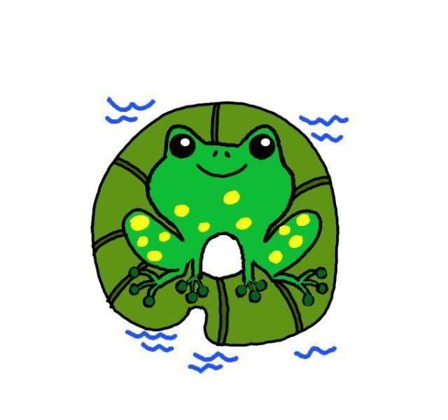 画青蛙的简笔画 关于夏天青蛙怎么画