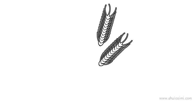 麦子教程儿童画怎么画 麦子教程简笔画顺序