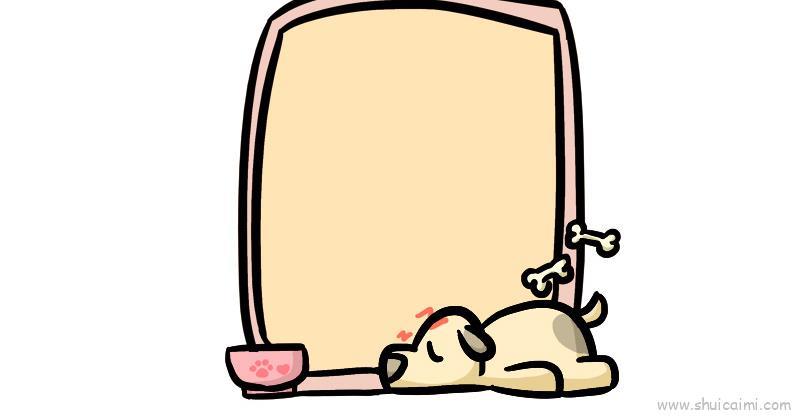 花边边框教程儿童画怎么画 花边边框教程简笔画简单