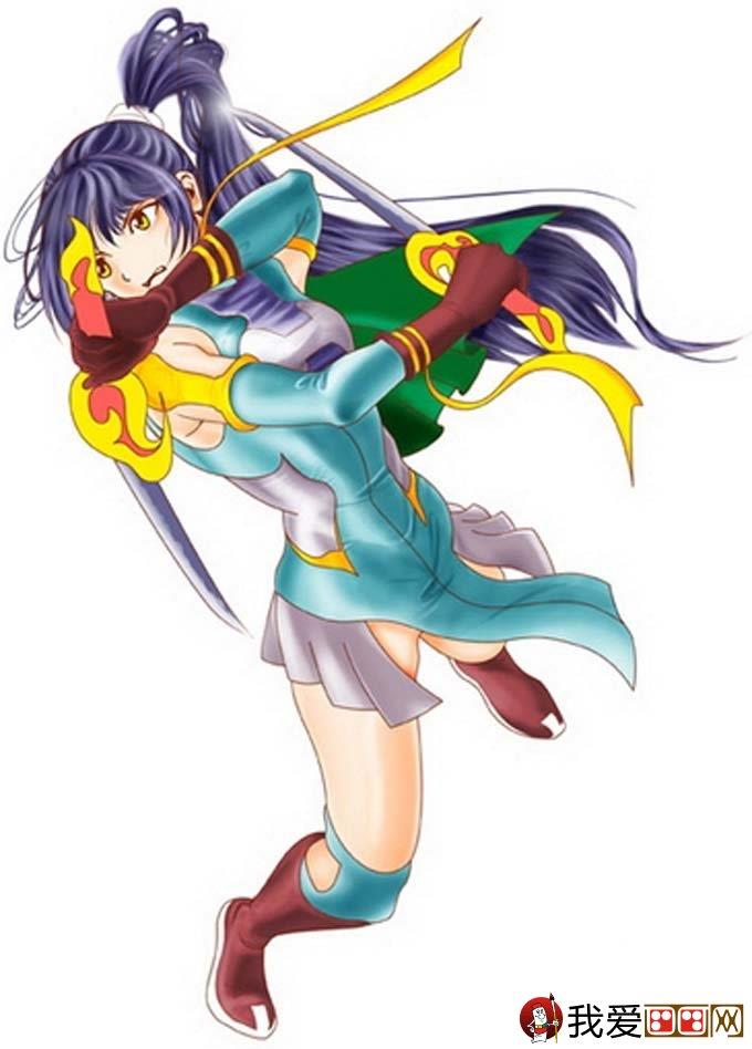 风格女斗士简笔画怎么画 风格女斗士简笔画简单又好看