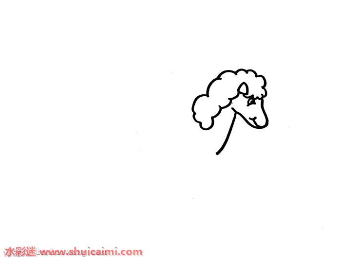 美丽飞马怎么画 美丽飞马简笔画画法