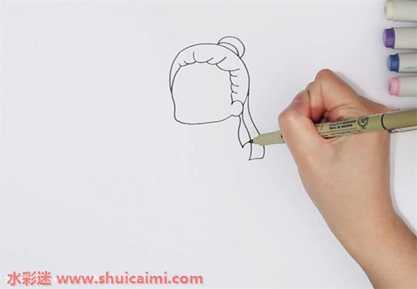许仙怎么画 许仙简笔画简单好看带颜色