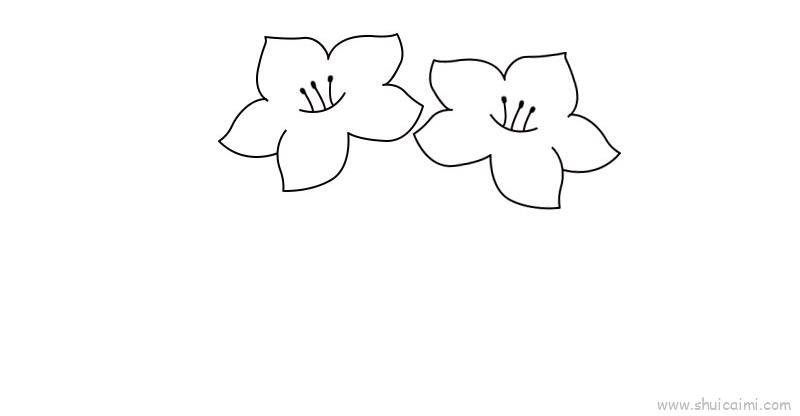 杜鹃花教程儿童画怎么画 杜鹃花教程简笔画简单又好看