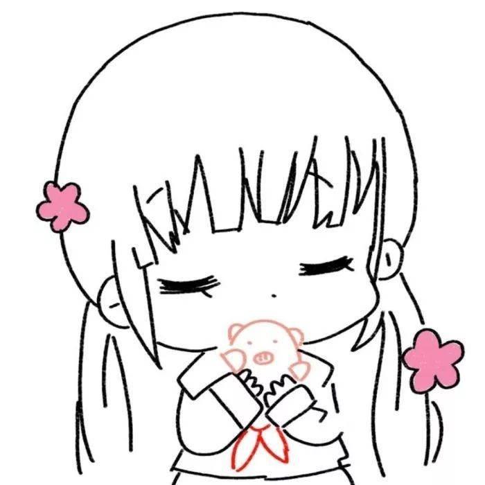 漫画简笔画人物少女 漫画简笔画人物少女简单