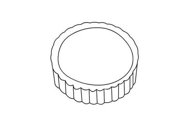 月饼简笔画图片大全 月饼简笔画图片大全可爱