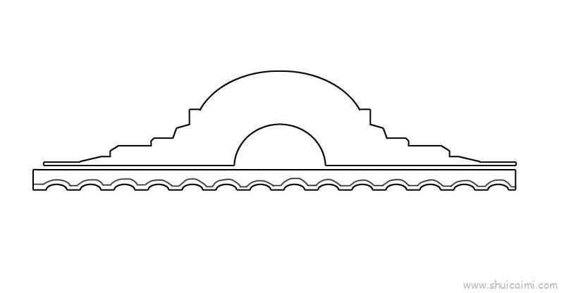 桥儿童画怎么画 桥简笔画好看