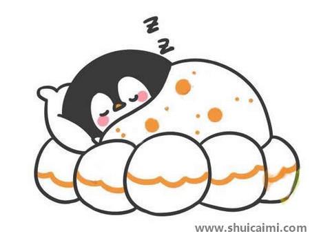 小企鹅可爱儿童简笔画图片大全