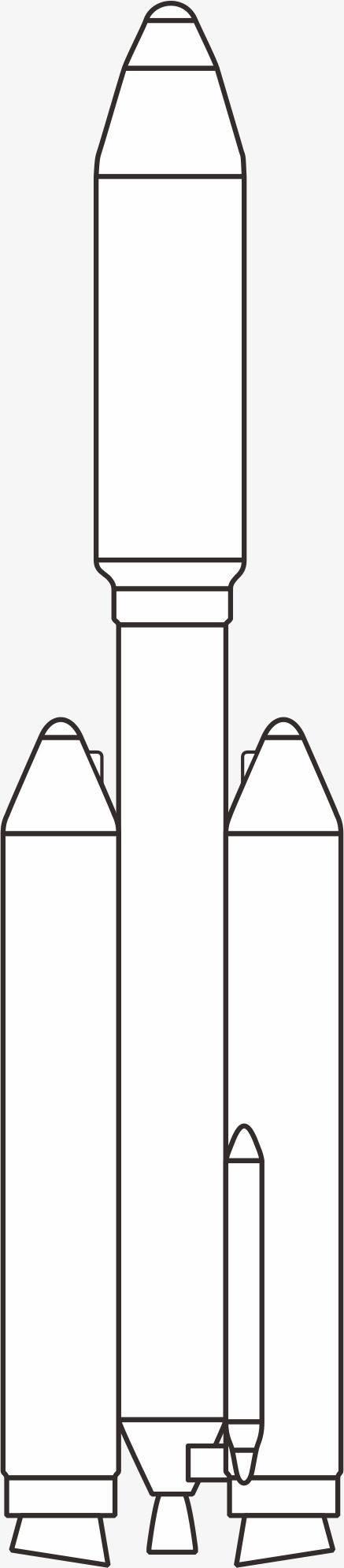 火箭的简笔画 火箭的简笔画简单漂亮