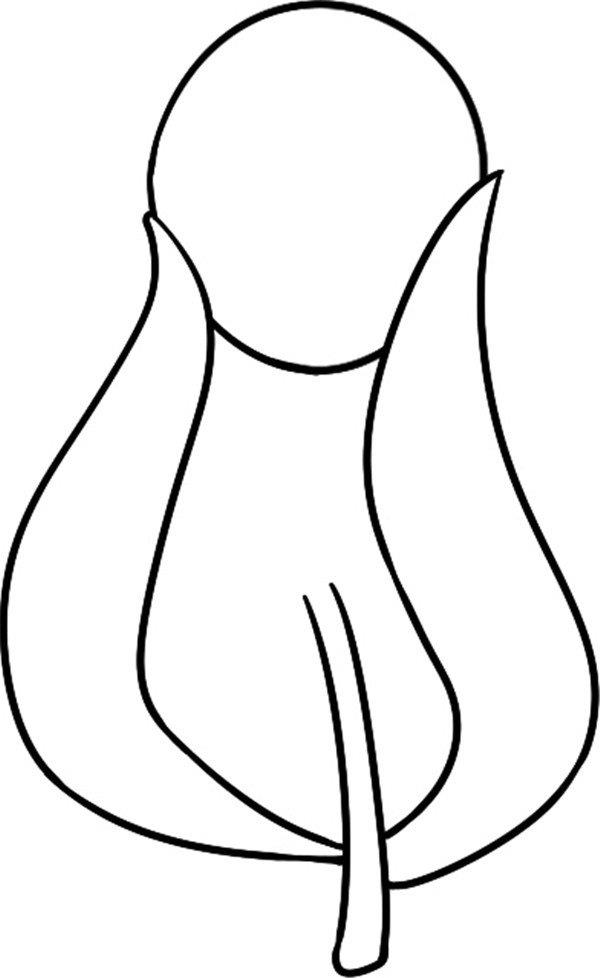 害羞的花儿简笔画怎么画 害羞的花儿简笔画顺序