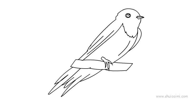 燕子儿童画怎么画 燕子简笔画好看