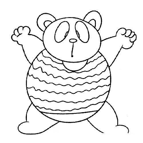 大熊简笔画图片大全 大熊简笔画图片大全彩色
