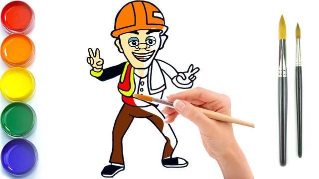 光头强简笔画 光头强简笔画图片大全