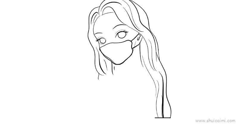 白衣天使儿童画怎么画 白衣天使简笔画画法教程步骤