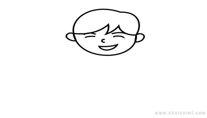 小人笔心简笔画怎么画 小人笔心简笔画图片