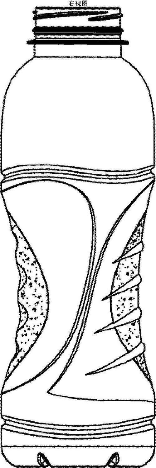 矿泉水简笔画 矿泉水简笔画可爱