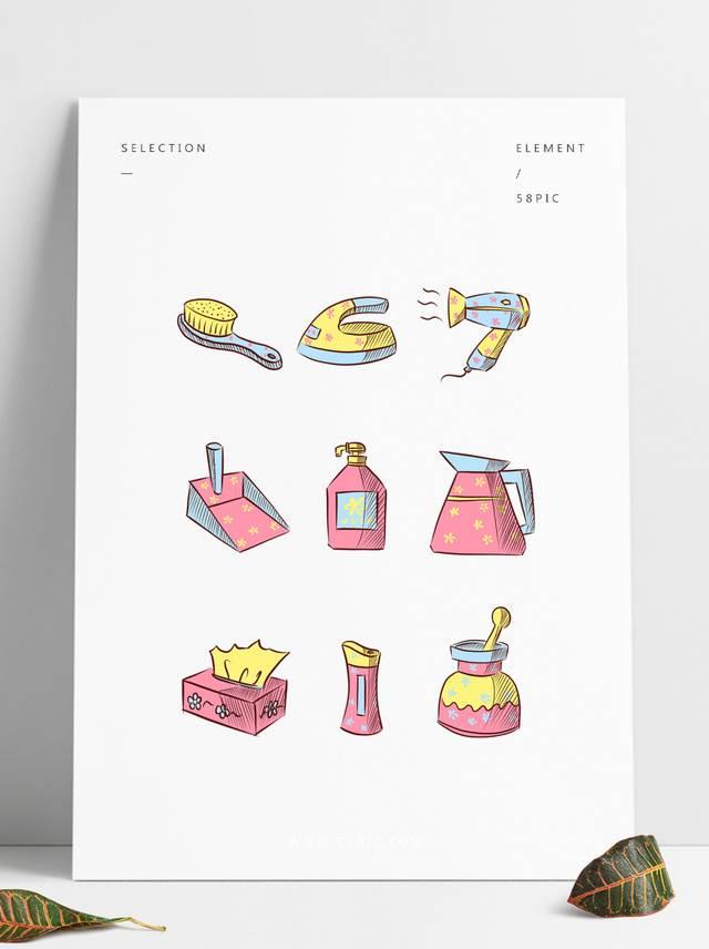 生活用品简笔画 生活用品简笔画图片大全