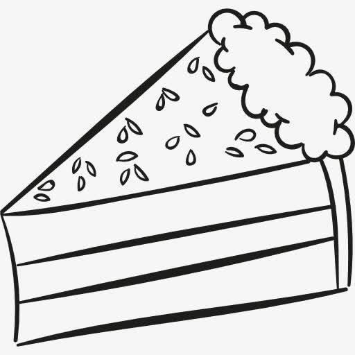 蒸糕简笔画简单 蒸糕的简笔画