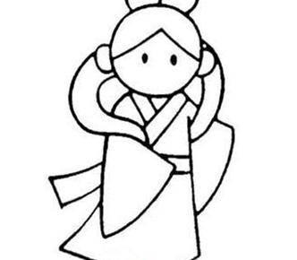 嫦娥简笔画 嫦娥简笔画怎么画