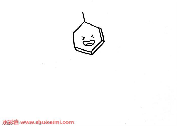 一串鞭炮怎么画 一串鞭炮简笔画步骤图