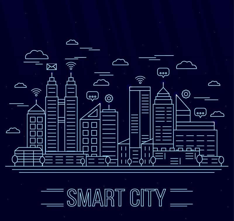 城市简笔画 城市简笔画彩色