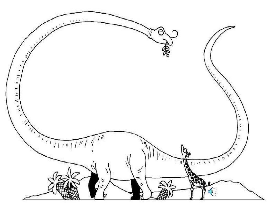 恐龙化石简笔画图片大全 恐龙化石简笔画图片大全彩色