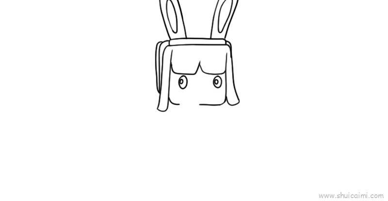 迷你世界兔美美儿童画怎么画 迷你世界兔美美简笔画图片大全