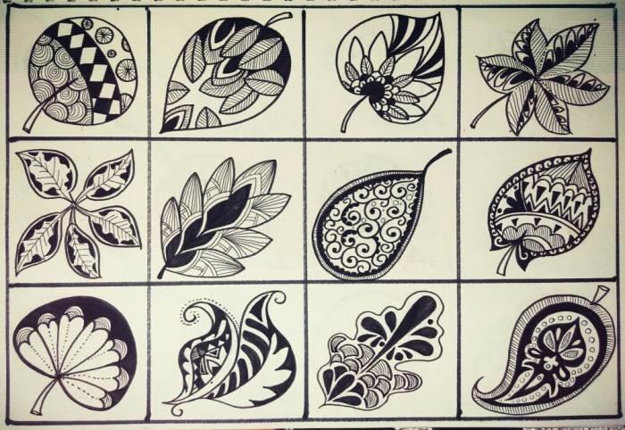 线描装饰线条简笔画 线描装饰线条简笔画图片大全