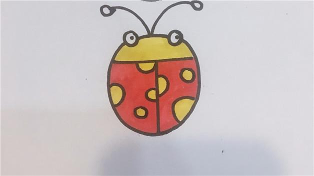 甲壳虫简笔画怎么画 甲壳虫简笔画简单