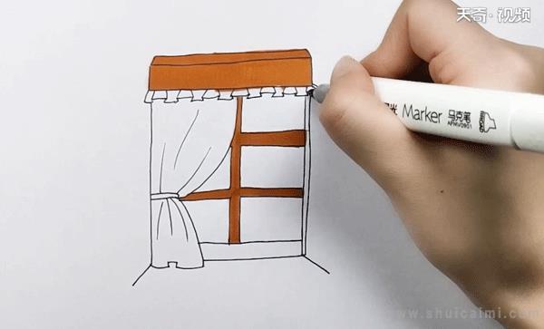 窗户简笔画怎么画 窗户简笔画简单又好看