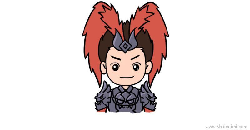 王者荣耀儿童画怎么画 王者荣耀简笔画图片