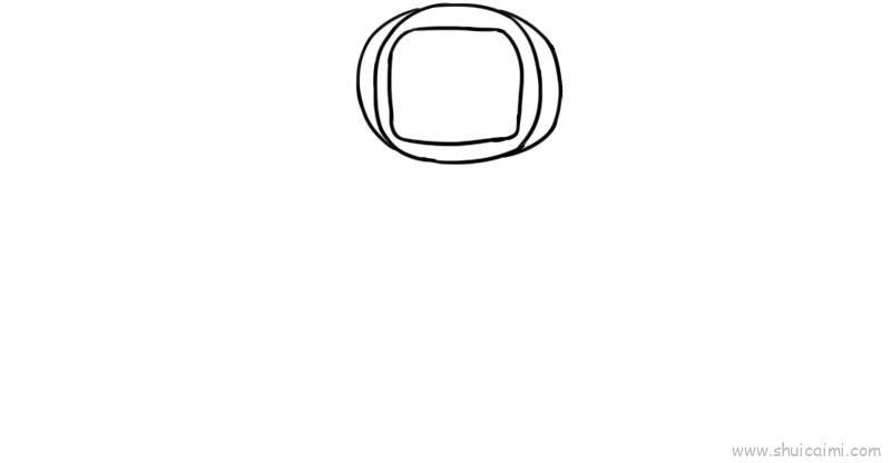 太空人儿童画怎么画 太空人简笔画简单