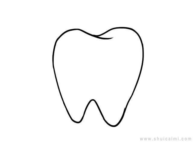 牙齿简笔画怎么画 牙齿简笔画好看