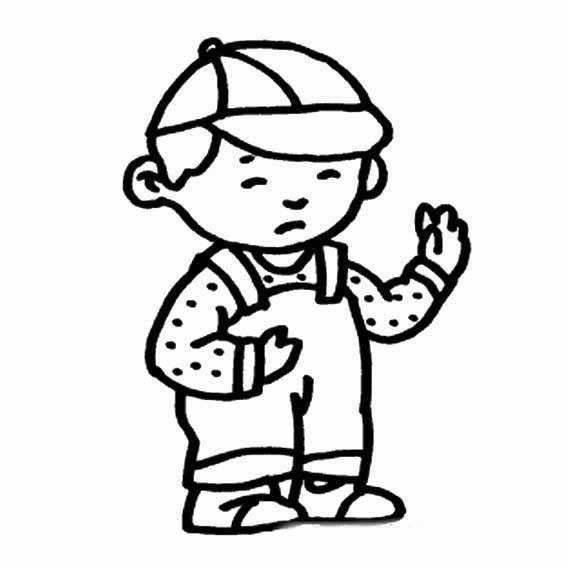 男生简笔画 男生简笔画头像