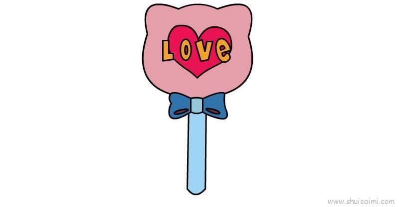 棒棒糖儿童画怎么画 棒棒糖简笔画简单又好看