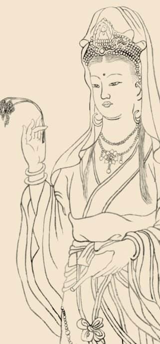 观音菩萨怎么画简笔画 观音菩萨怎么画简笔画真相