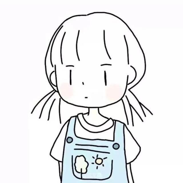 头像简笔画 头像简笔画男生头像简单