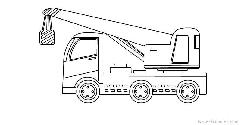 工程车儿童画怎么画 工程车简笔画画法