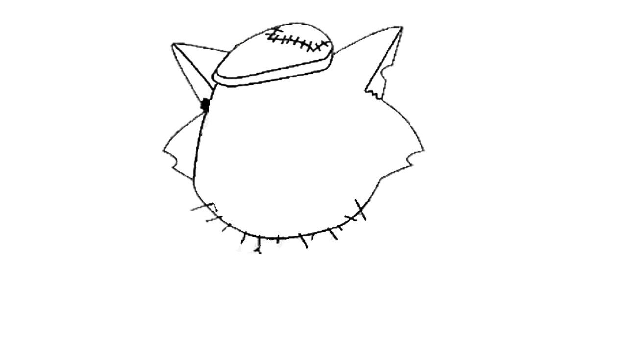 灰太狼简笔画怎么画 灰太狼简笔画图片