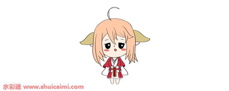 涂山红红怎么画 涂山红红简笔画简单易画