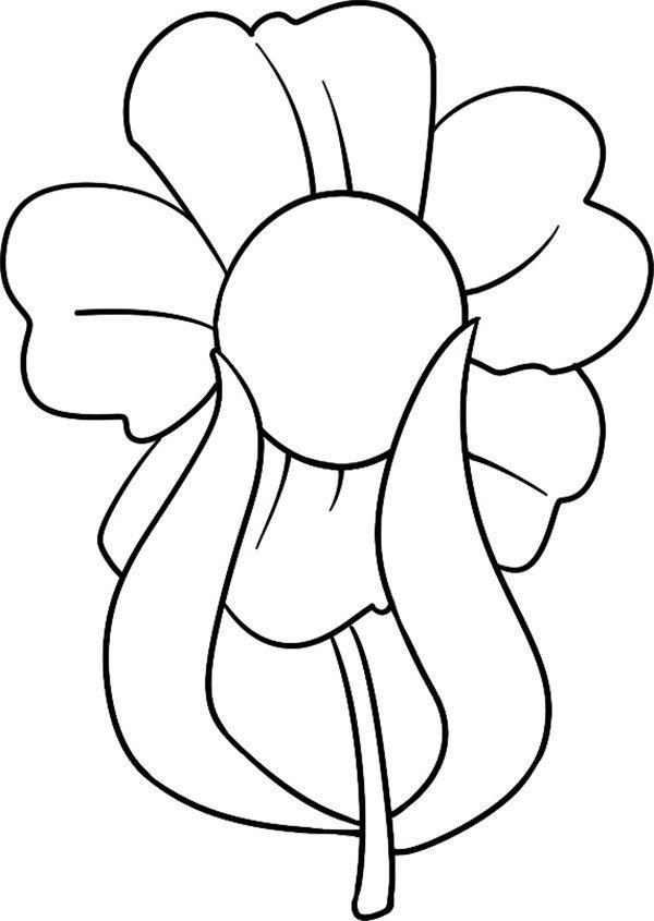 害羞的花儿简笔画怎么画 害羞的花儿简笔画顺序
